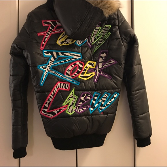 Partyrock winter jacket with black fur inside - Picture 2 of 4