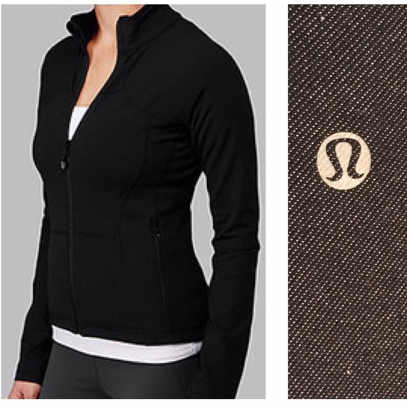 lululemon athletica Jackets & Blazers - Lululemon Heathered Black Shape Jacket