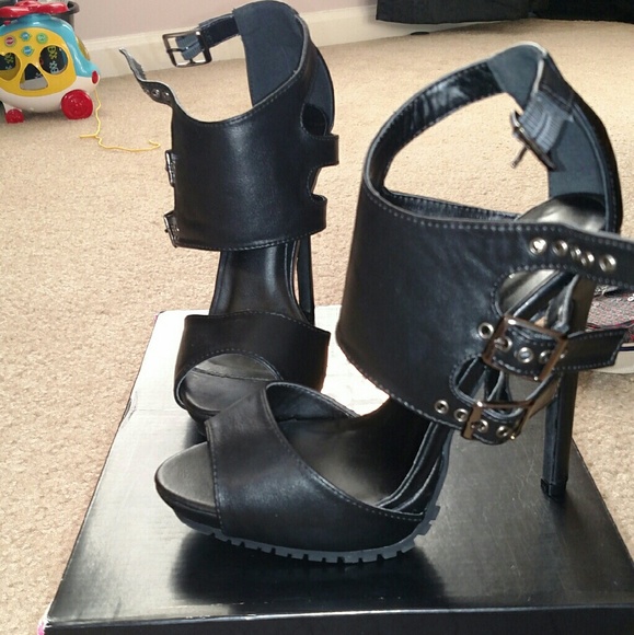 Black heels