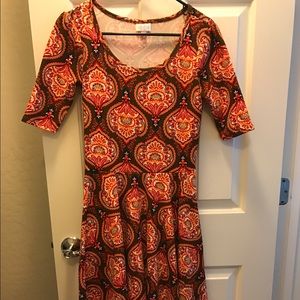 Small lularoe Nicole dress