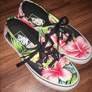 Vans hawaiian floral