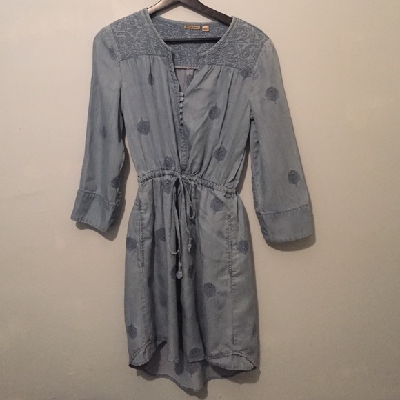 Anthropologie Denim Dress