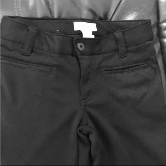 Girls sz 8 Cherokee black versatile stretch pants - Picture 3 of 4