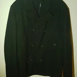 Blqck Guess Pea coat