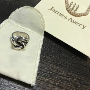James Avery-"Bold Lovers Knot Ring"