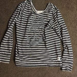 Obey slightly off shoulder sweatshirt