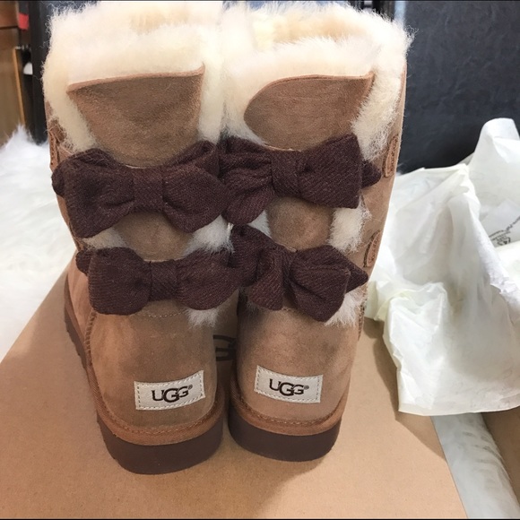 UGG Brigette double Bow limited edition boot sz 10