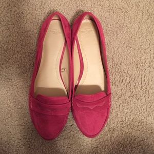 Pink mocasines from Zara