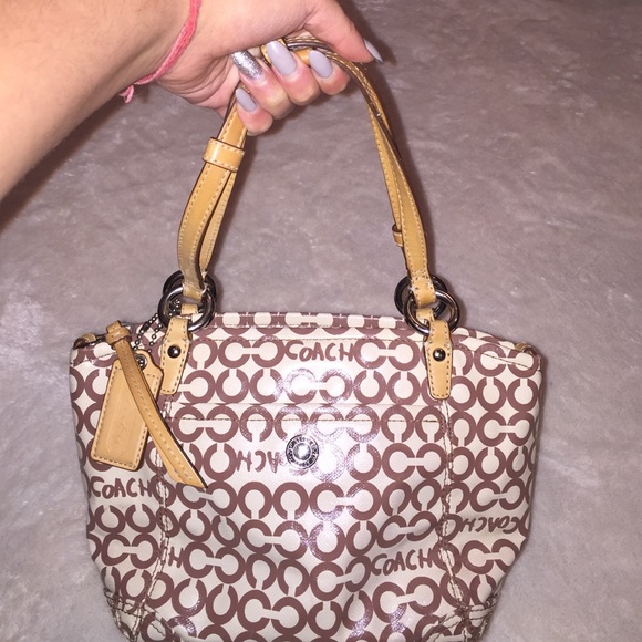 Coach Shoulder Bag Satchel, Also can be crossbody - Picture 2 of 3