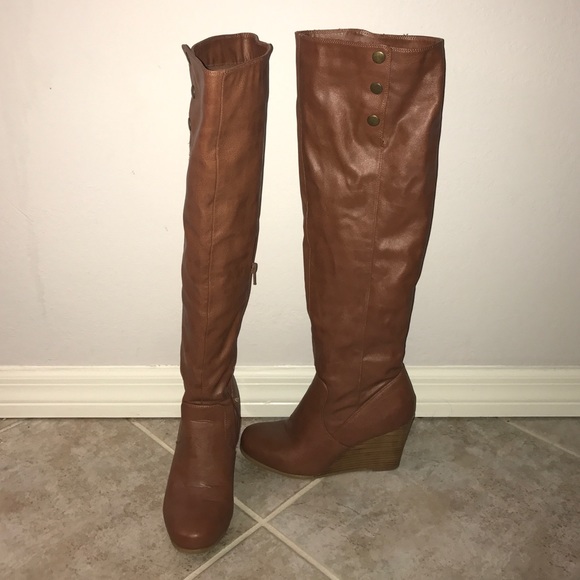 Chinese Laundry over the knee boots. Size 8 EUC