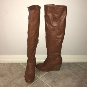 Chinese Laundry over the knee boots. Size 8 EUC