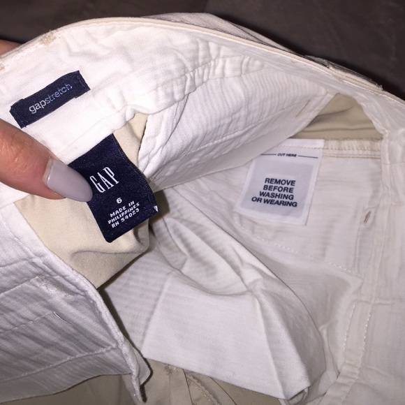 Cream khaki pants - Picture 2 of 2