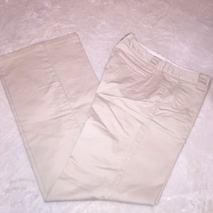 Cream khaki pants