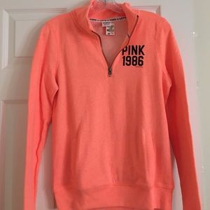 PINK half zip jacket
