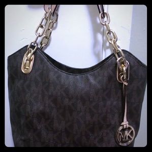Michael kors chain tote
