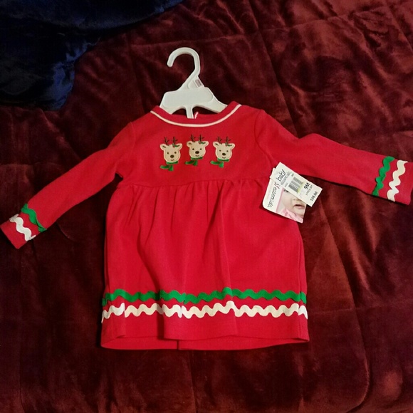 Long sleeve dress for baby - Picture 1 of 2