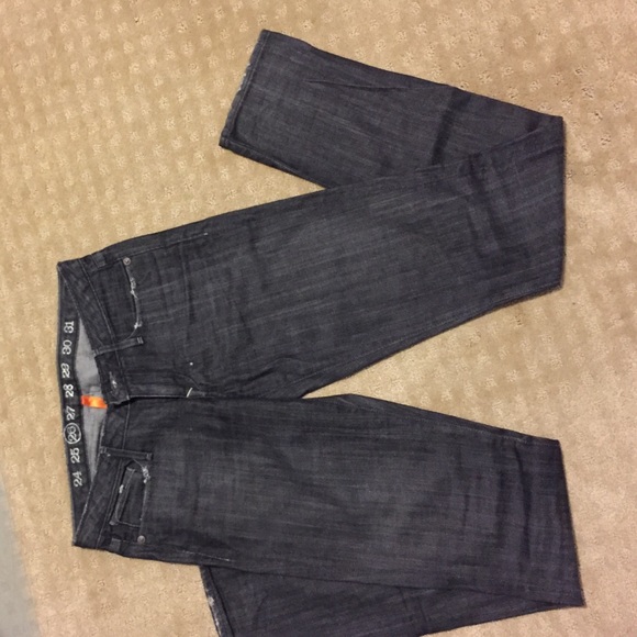 Earnest sewn Harlan black/grey cigarette leg jeans