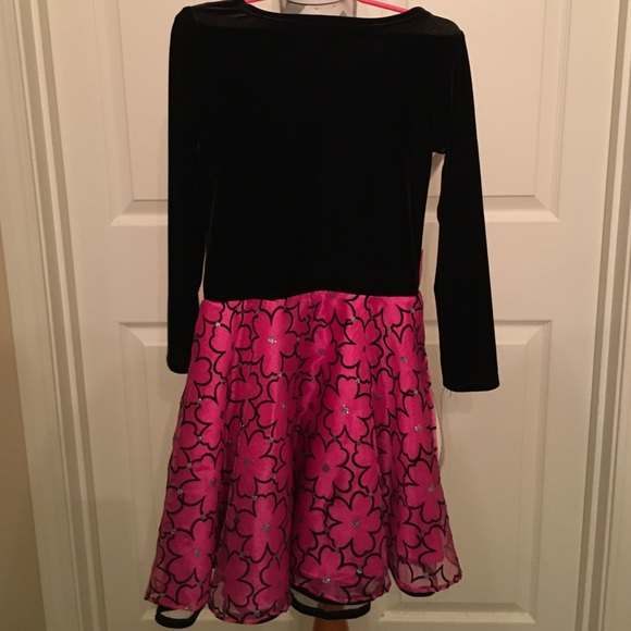 Bonnie Jean Girls Christmas Dress 👗 - Picture 3 of 4