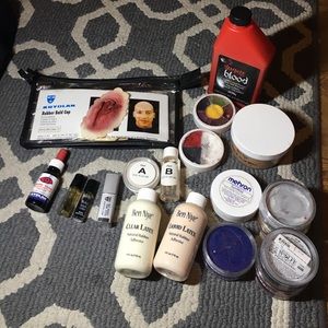 Special effects makeup set w/ Ben nye, kryolan etc