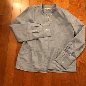 Made well Lakeside Peplum Button Down