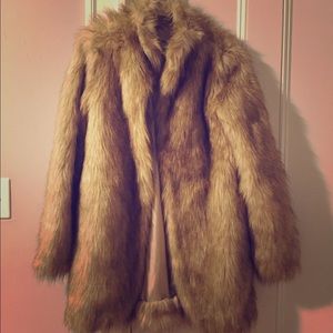 ASOS faux fur coat