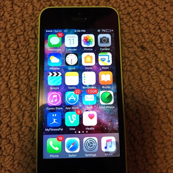Iphone 5c (green)