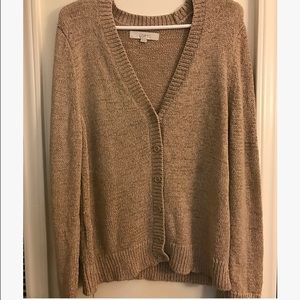 LOFT Tan Sweater