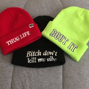 Bundle of cute beanies for winter!