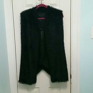 Sleeveless Fur Coat