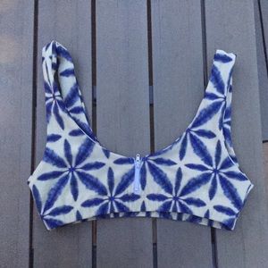 Stone Fox Batik Bikini top