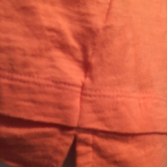 Fall Creek Peach Jewel Neck Top - Picture 3 of 4