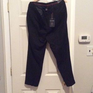 Zac & Rachel wool crop length slacks