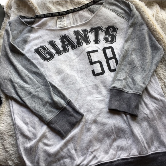 Victoria's Secret PINK SF Giants Slouchy Top