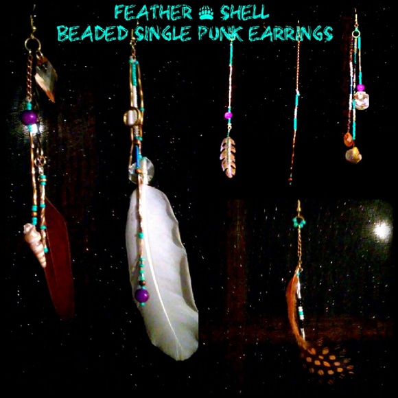 Lady Wolves & Sea Punks earrings
