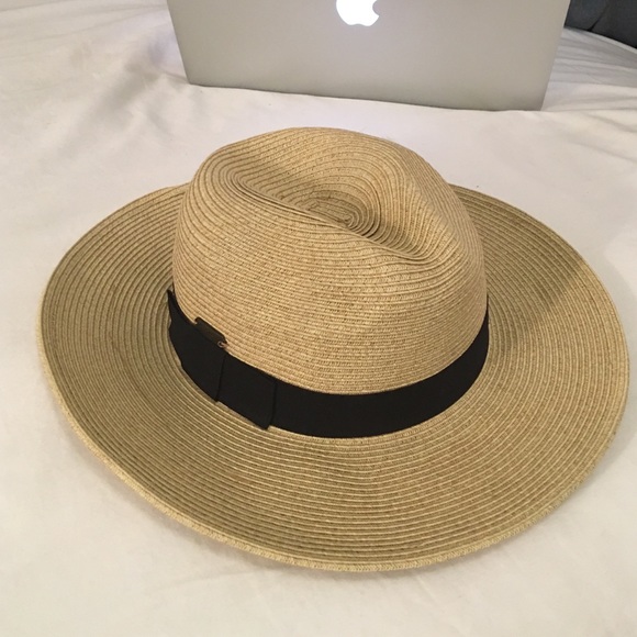 Wide Brim Straw Hat- woven