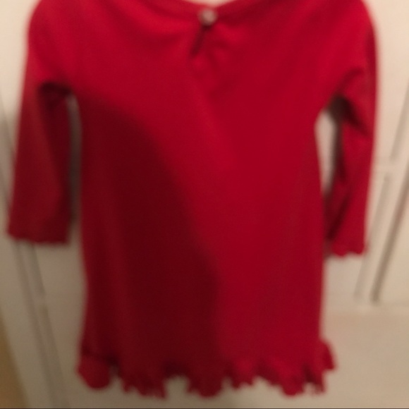 SIZE 3T. Lo Jams Red Christmas dress - Picture 2 of 2