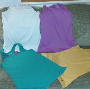XL Under Armour Set of 4 Heat Gear Tanks