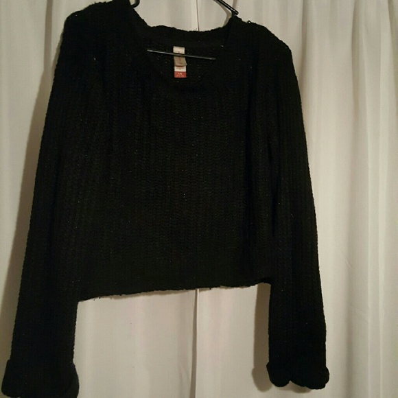 Crop sweater