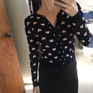 Forever 21 Hearts sweater