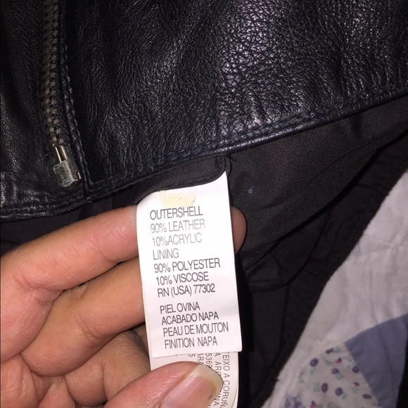 Zara XL Leather Jacket - Picture 3 of 4