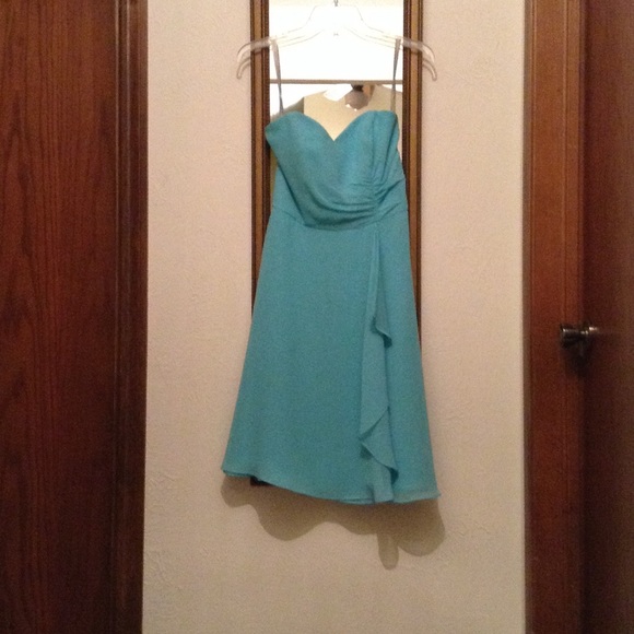 Alfred Angelo strapless bridesmaid/prom dress