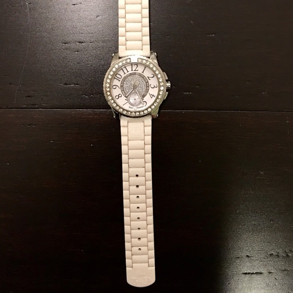 Juicy Couture Swarowski White Watch