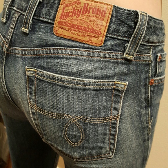 Lucky brand jeans- Lola boot cut 4/27 x 29.5"