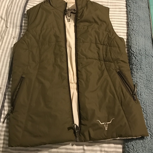 Cowgirl Tuff Co reversible vest