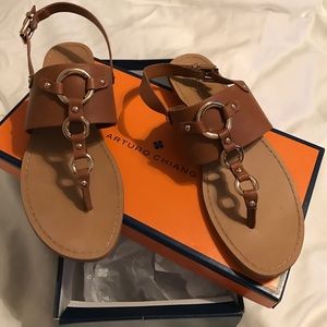 Leather Upper Sandals
