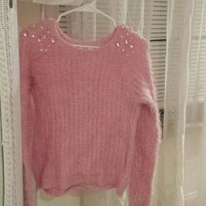 Pink sweater