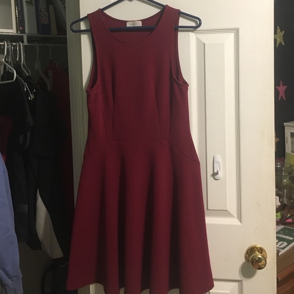 Maroon dress