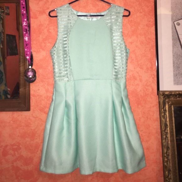 Aqua Dress
