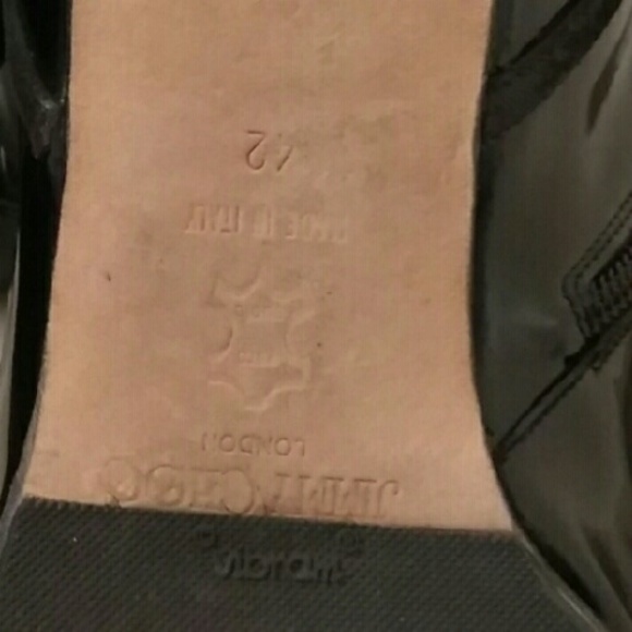 Jimmy Choo Patent Leather Knee High Boot - Picture 4 of 4