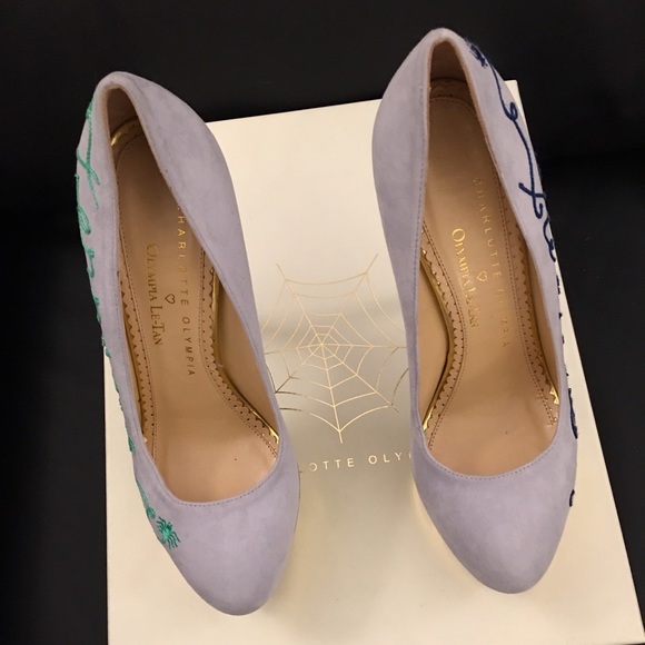 100% Authentic New Charlotte Olympia Dolly Pump